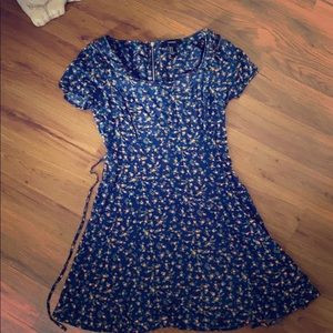 Gorgeous blue mini dress